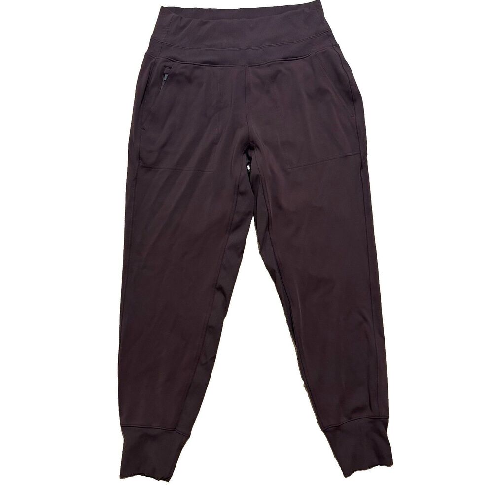 Athleta Venice Jogger Womens Small Brown High Rise Tapered Pants Activewear